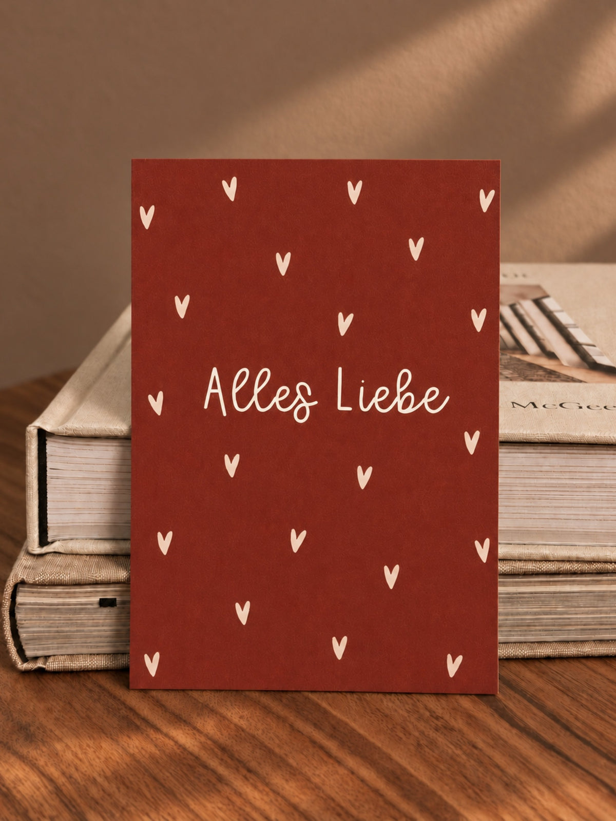 Postkarte "Alles Liebe" 